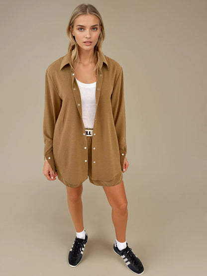 CAMISA LARGA CON SHORT