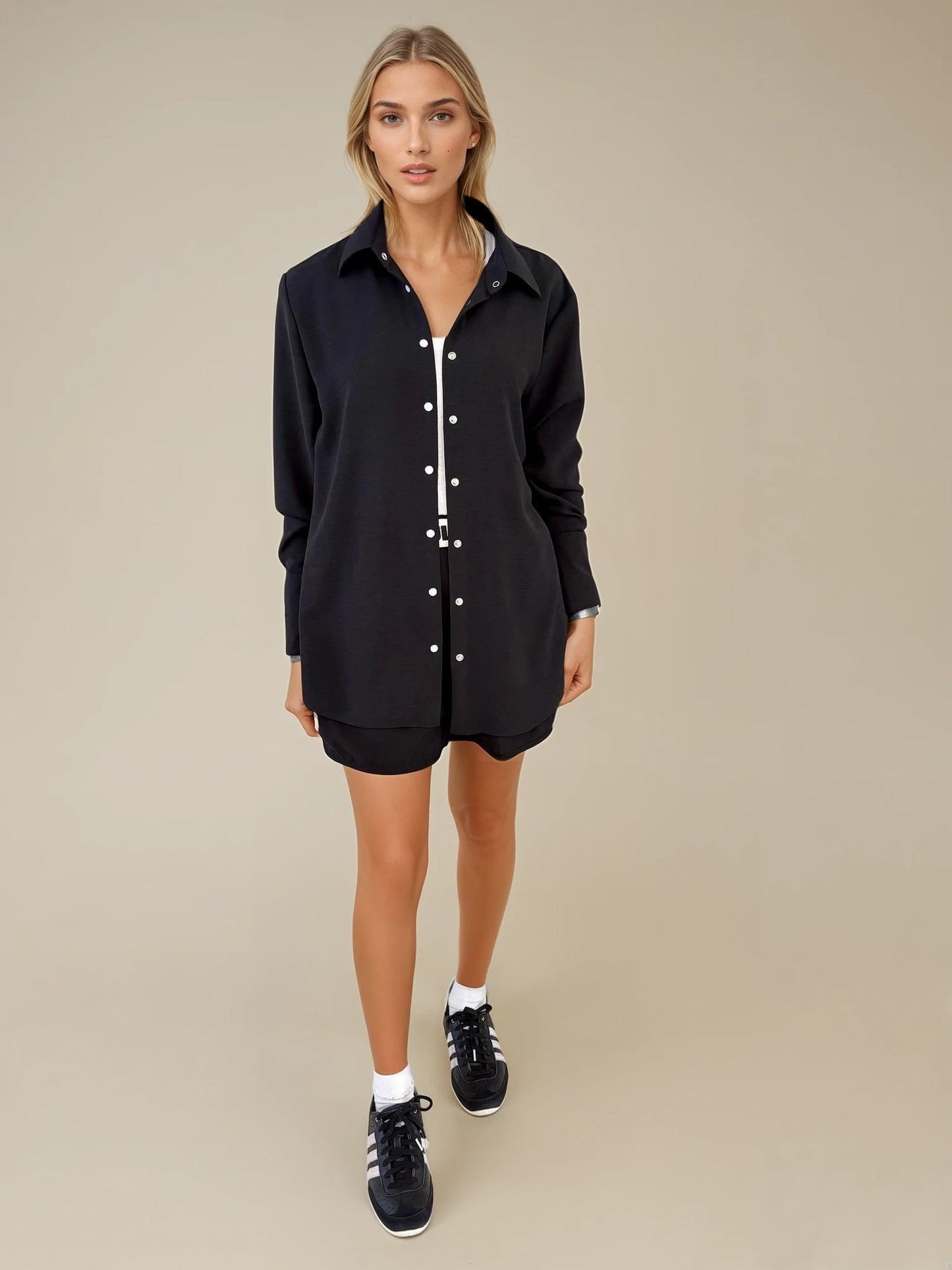 CAMISA LARGA CON SHORT